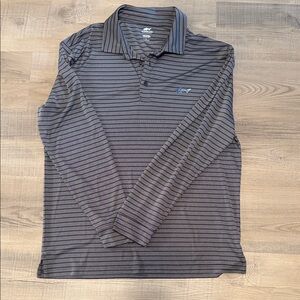 Men's Attack Life by Greg Norman long sleeve polo shirt